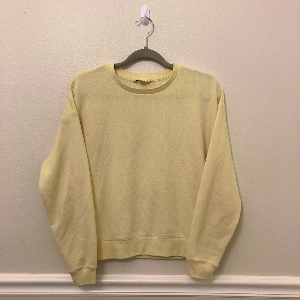Yellow American Eagle Crewneck